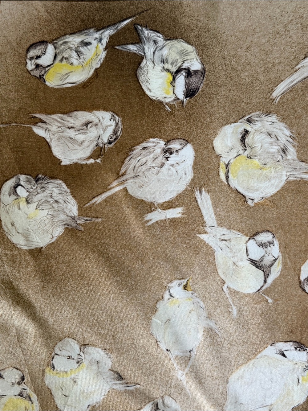 Hermes Les Mesanges silk scarf. - Picture 6 of 15
